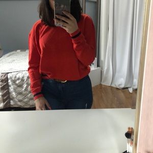 Red crew neck ❤️